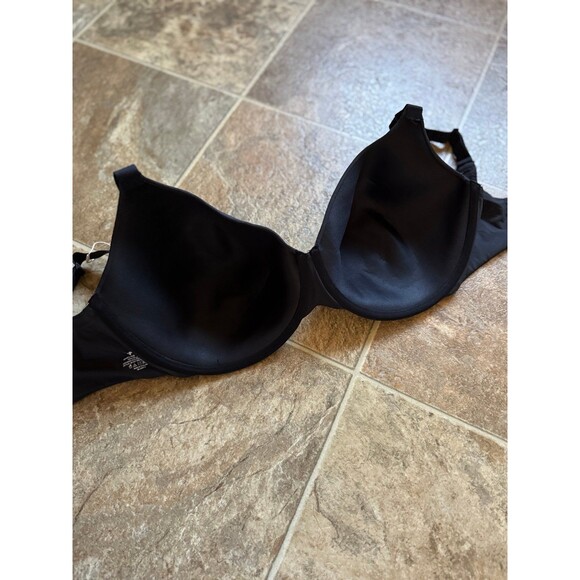 Skims Fits Everybody T-shirt Demi Bra Size 36DDDD Onyx - Picture 6 of 7